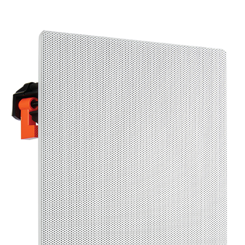 Zero bezel metal grille installs flush to wall or ceiling for a clean, inconspicuous appearance